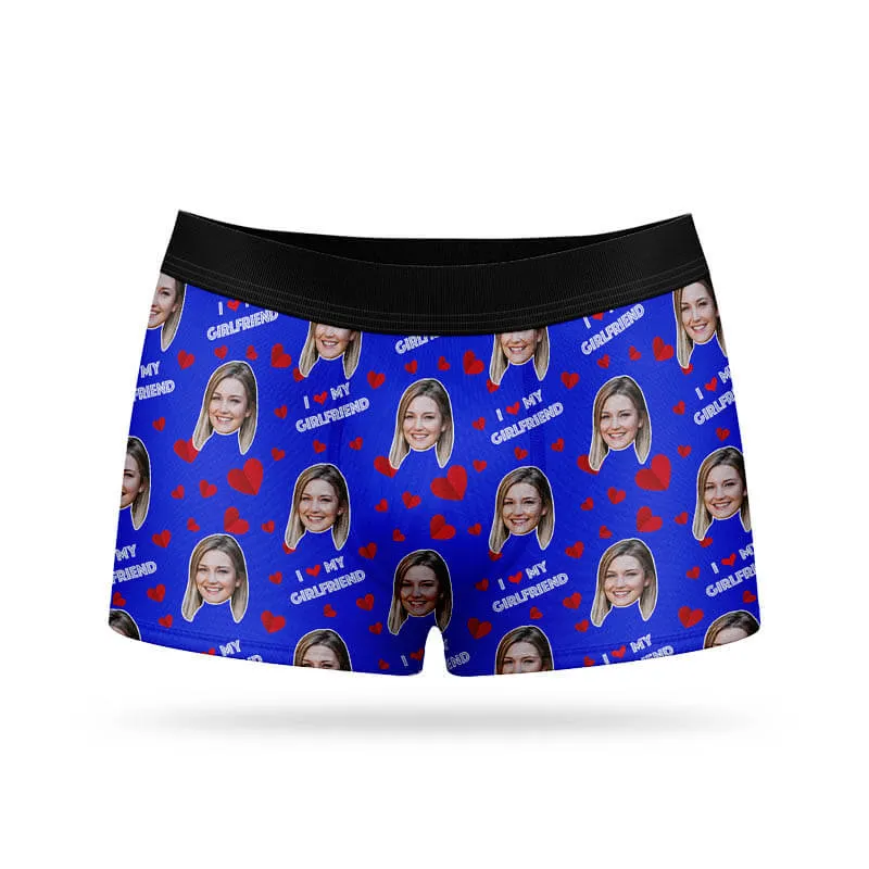 I Love My Girlfriend Boxers sold by Super Socks product image thumbnail 5