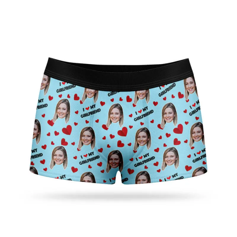 I Love My Girlfriend Boxers sold by Super Socks