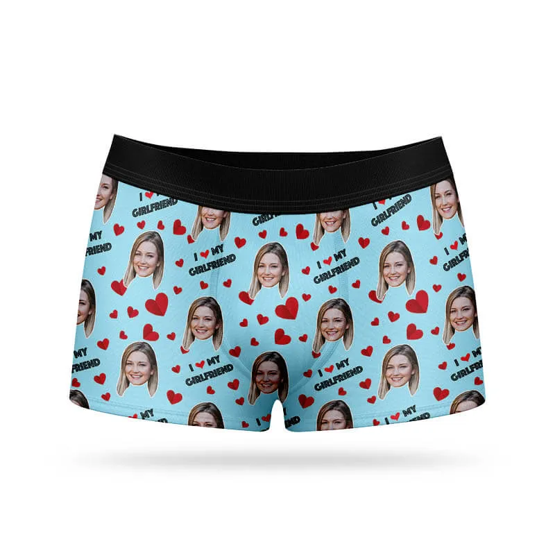 I Love My Girlfriend Boxers sold by Super Socks