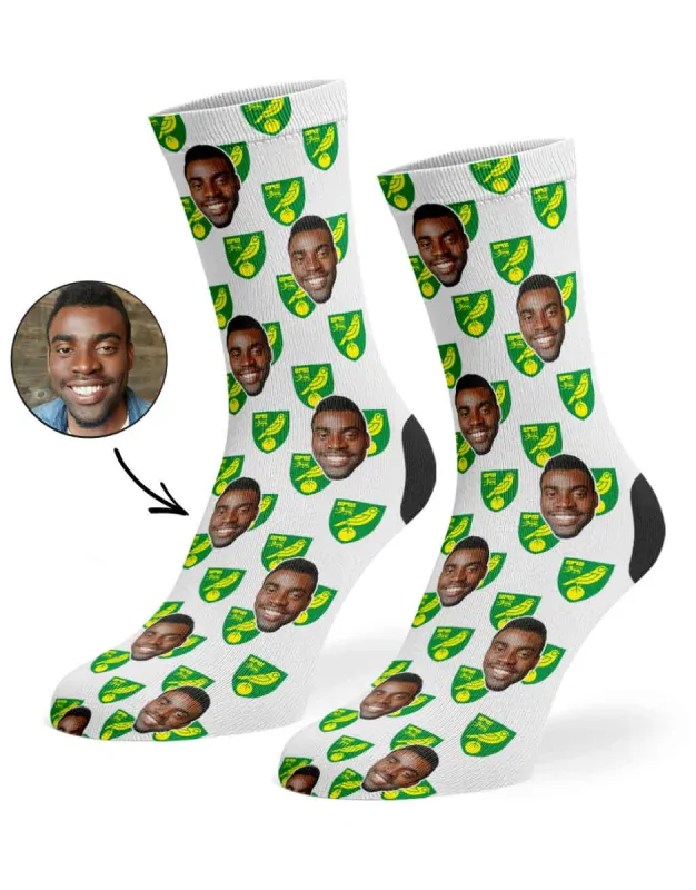 Norwich City Crest Socks sold by Super Socks