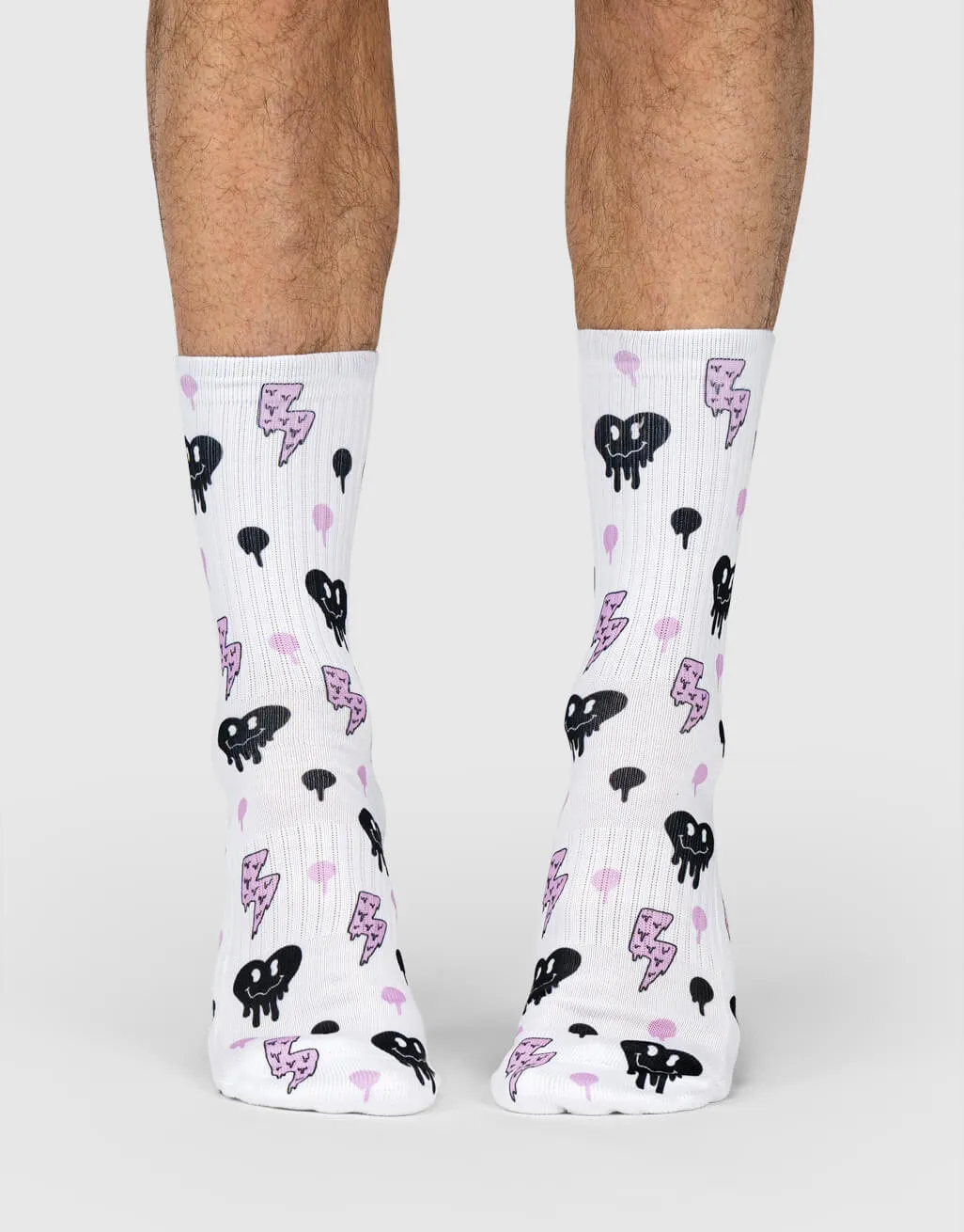 Melting Hearts & Bolts Socks sold by Super Socks product image thumbnail 3