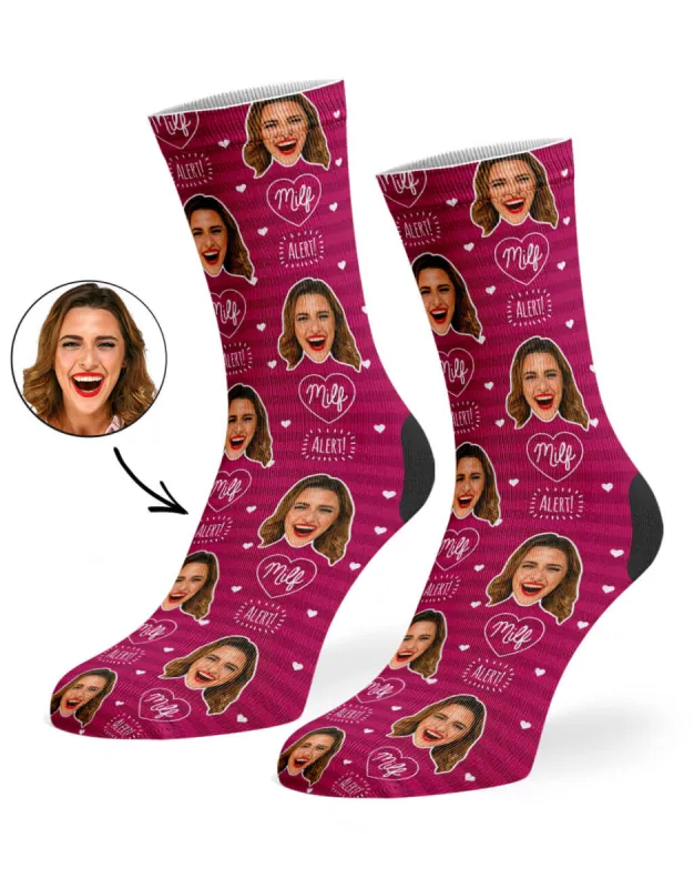 Milf Alert Socks sold by Super Socks