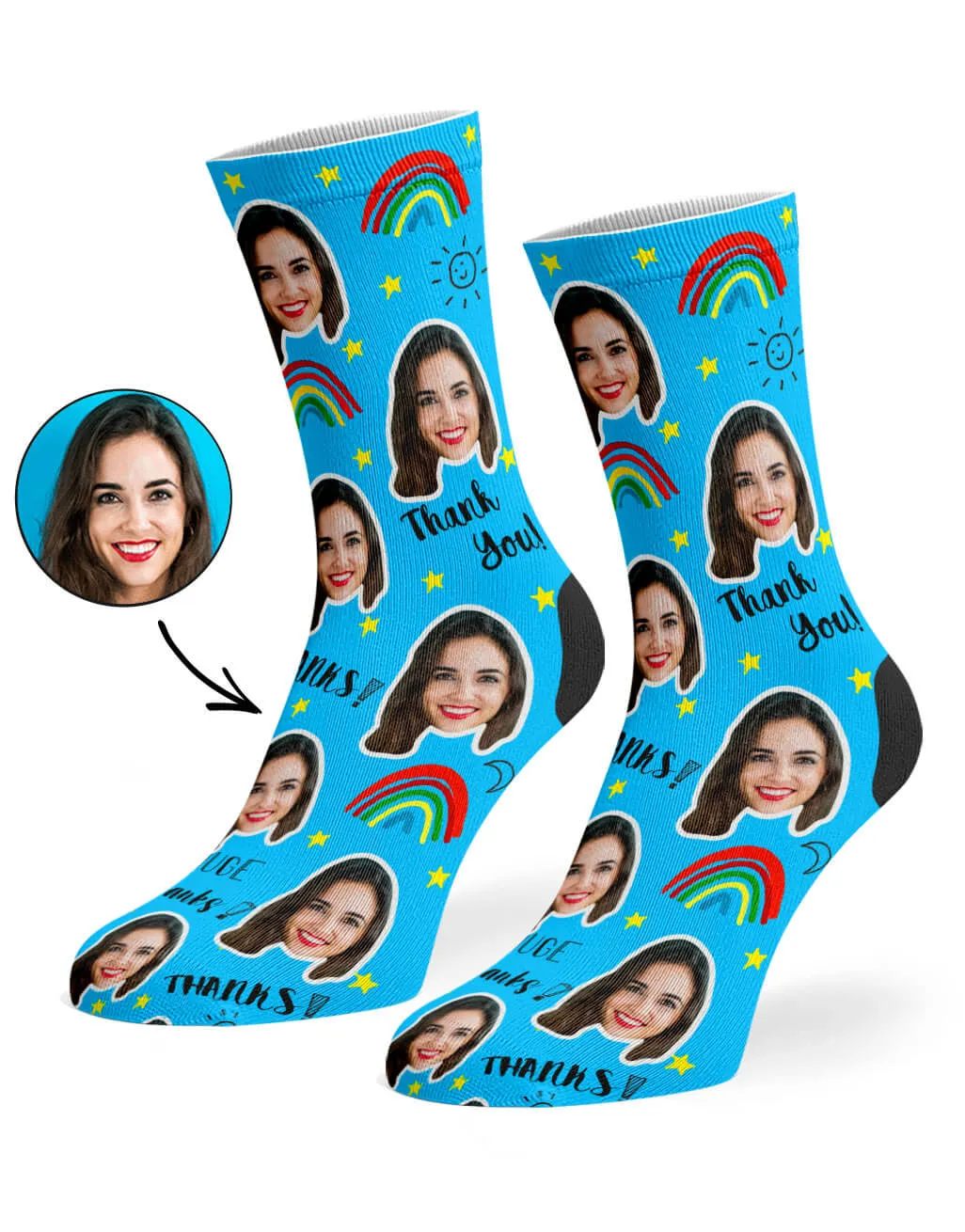 Thank You Socks sold by Super Socks product image thumbnail 3