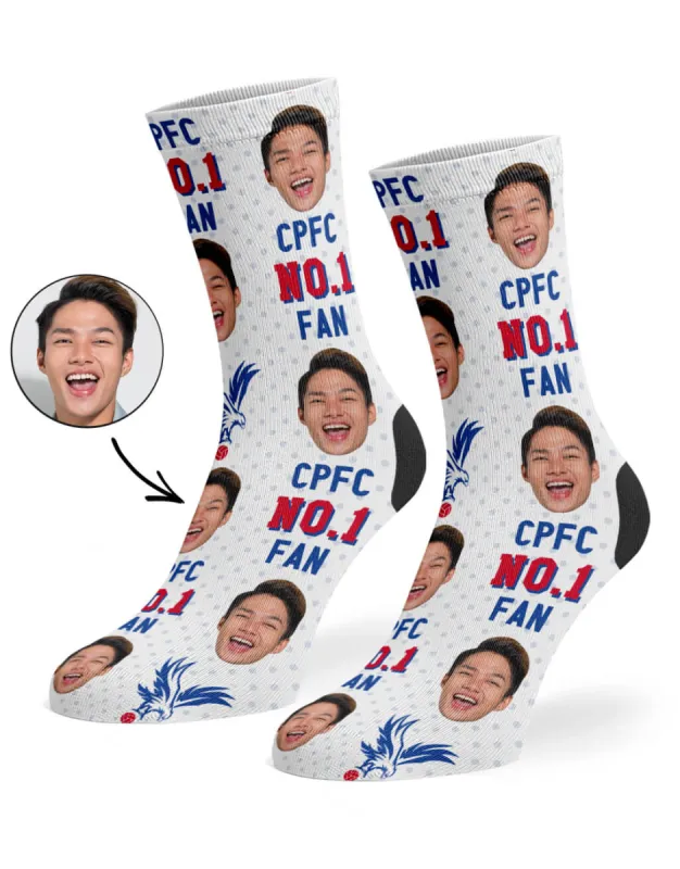 Crystal Palace No.1 Fan Socks sold by Super Socks