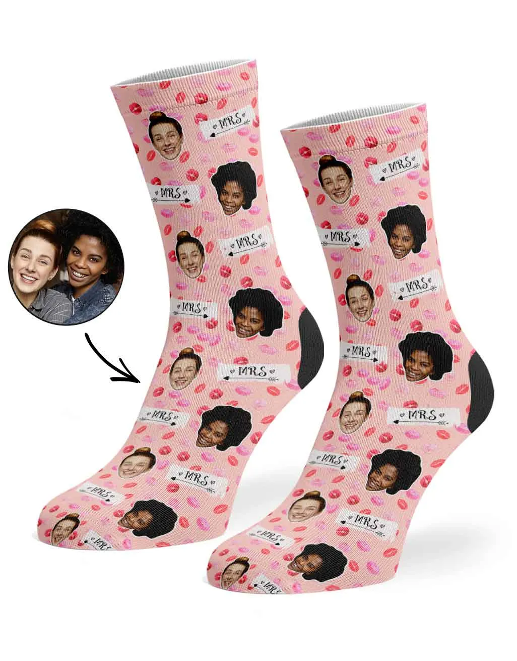 Mrs & Mrs Signs Socks sold by Super Socks product image thumbnail 4