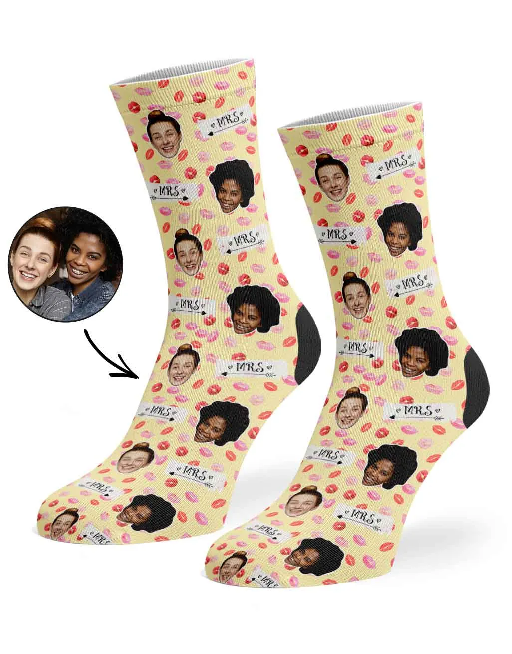 Mrs & Mrs Signs Socks sold by Super Socks product image thumbnail 2