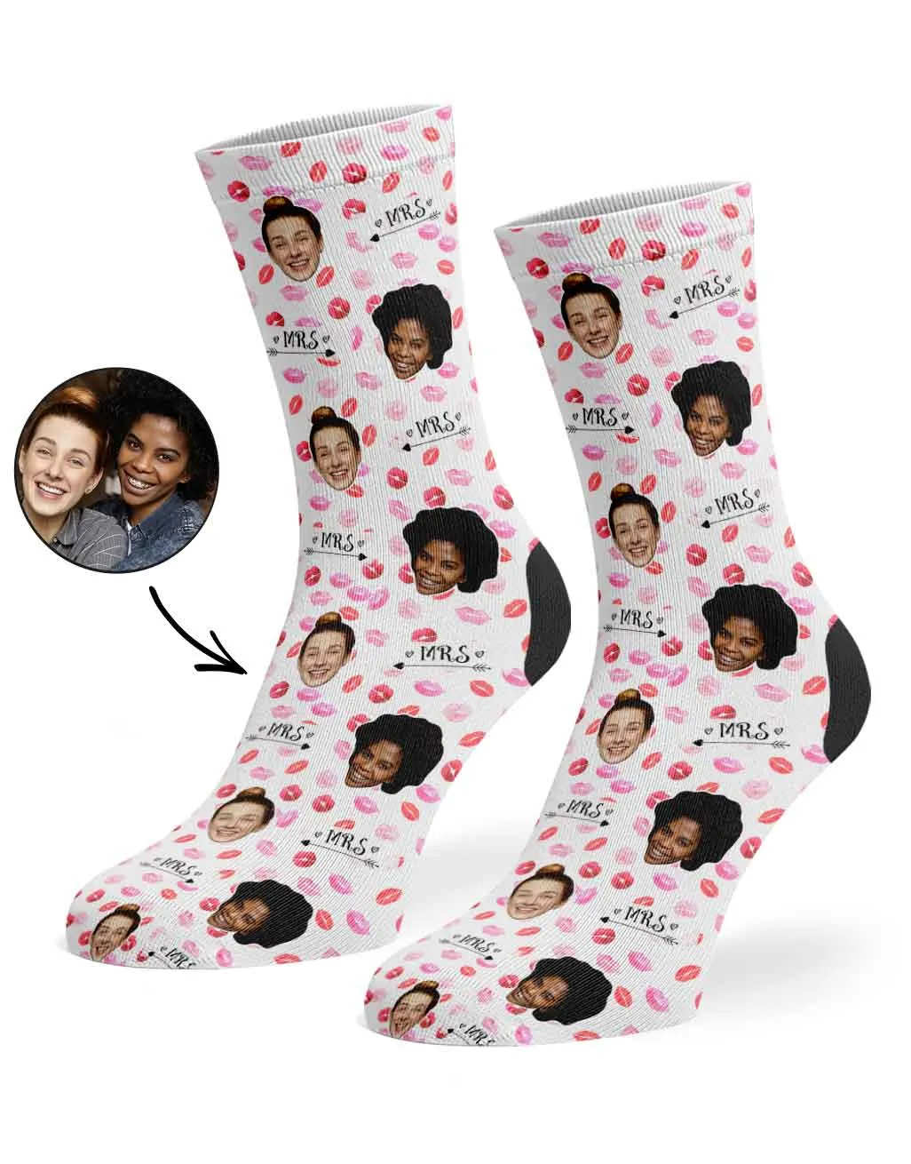 Mrs & Mrs Signs Socks sold by Super Socks product image thumbnail 5