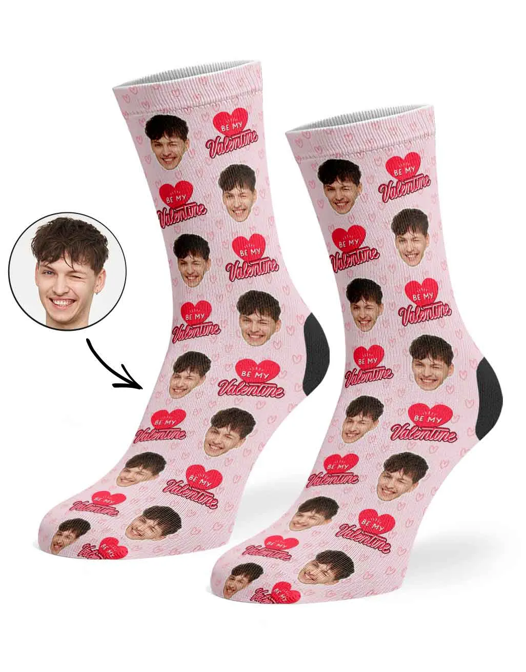 Be My Valentine Socks sold by Super Socks product image thumbnail 4