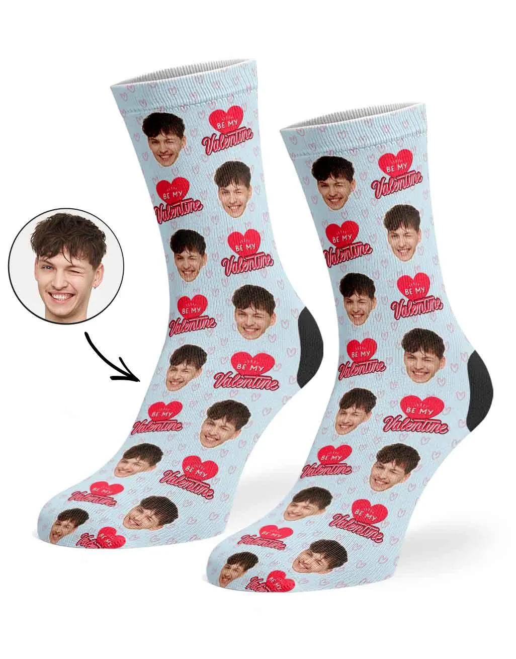 Be My Valentine Socks sold by Super Socks product image thumbnail 3