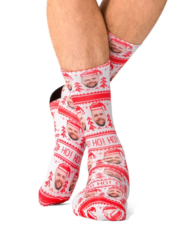 Ho Ho Ho Christmas Socks sold by Super Socks