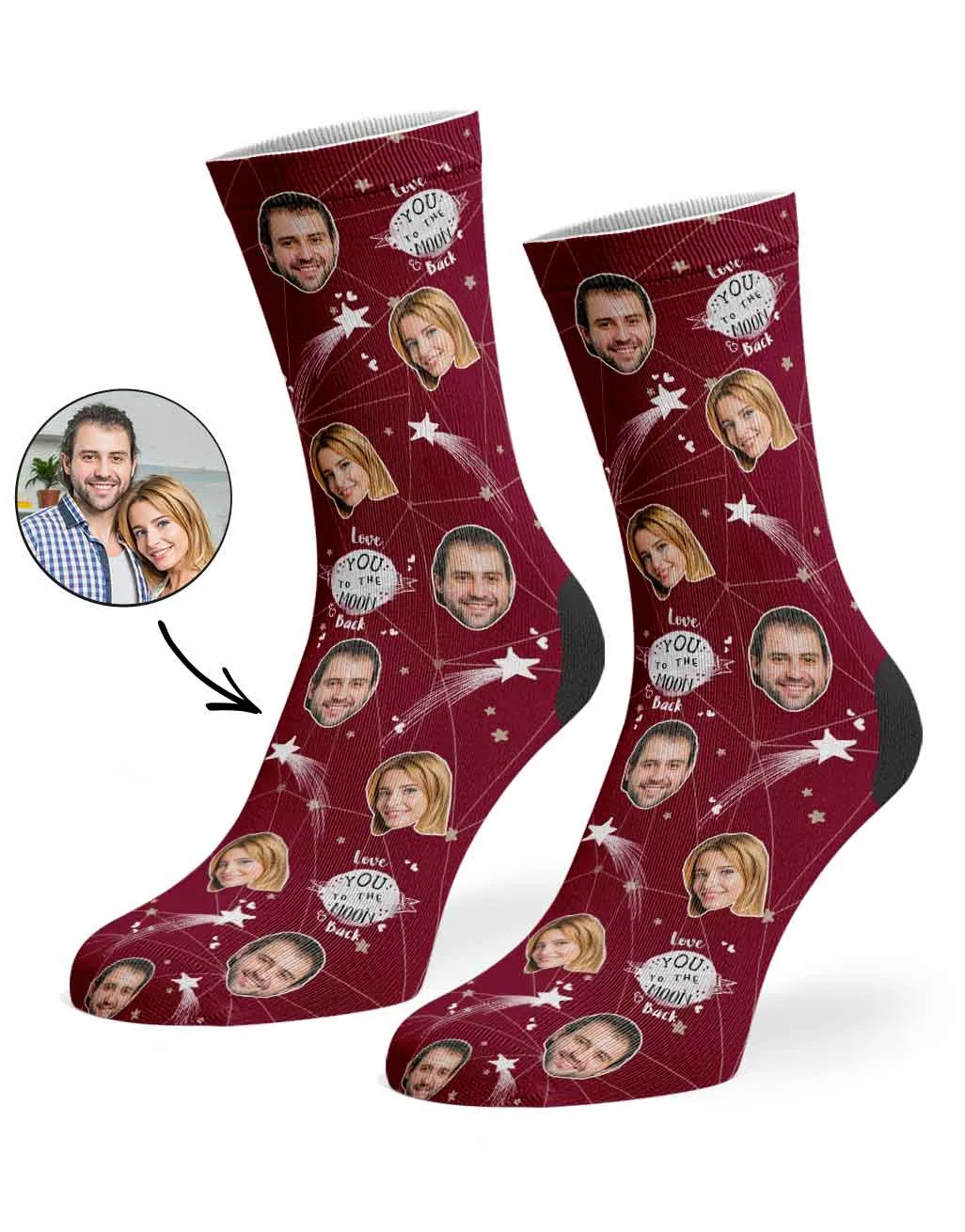 Moon & Back Socks sold by Super Socks product image thumbnail 2