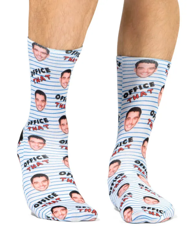 Office Twat Socks made by Super Socks