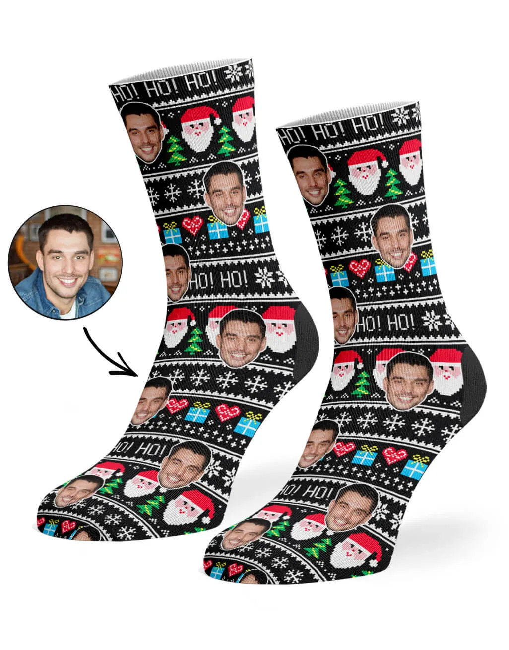 Christmas Nordic Socks sold by Super Socks product image thumbnail 2