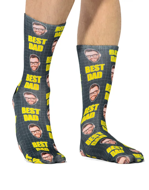 Bold Best Dad Socks sold by Super Socks