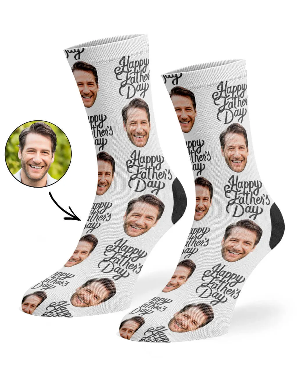 Happy Fathers Day Socks sold by Super Socks product image thumbnail 5