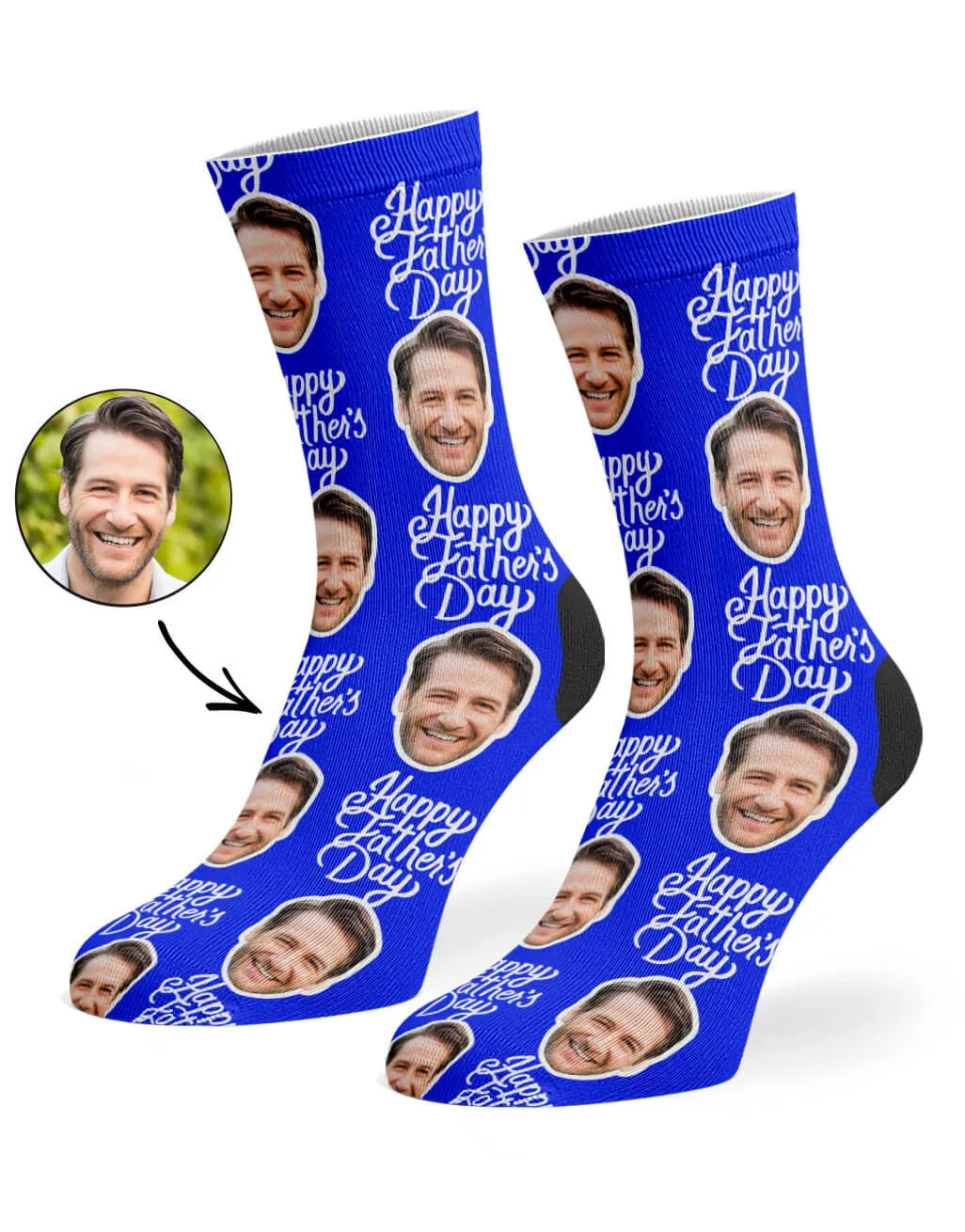 Happy Fathers Day Socks sold by Super Socks product image thumbnail 2