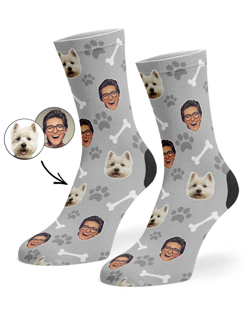 Dog & Owner Socks sold by Super Socks product image thumbnail 2
