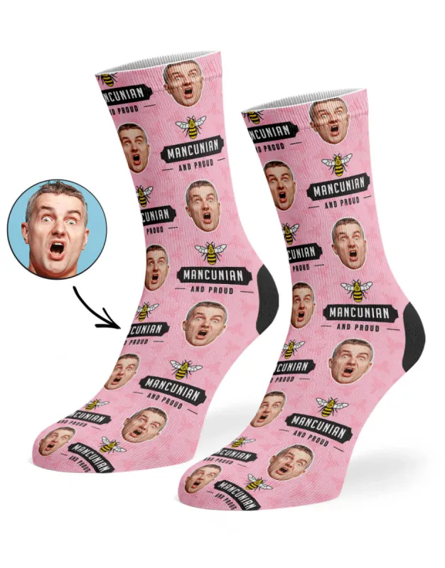 Mancunian And Proud Socks sold by Super Socks