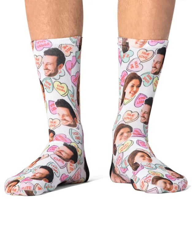 Nice Love Hearts Socks sold by Super Socks