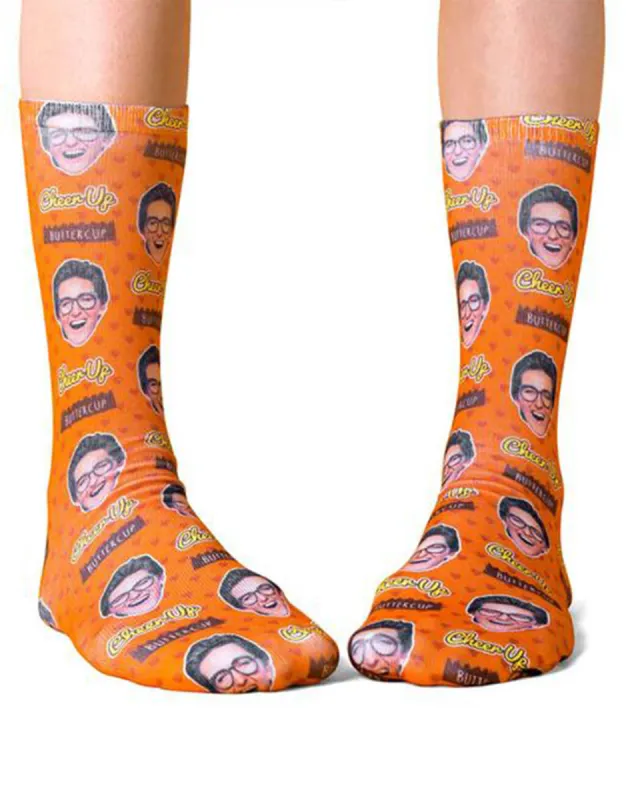 Cheer Up Buttercup Socks sold by Super Socks