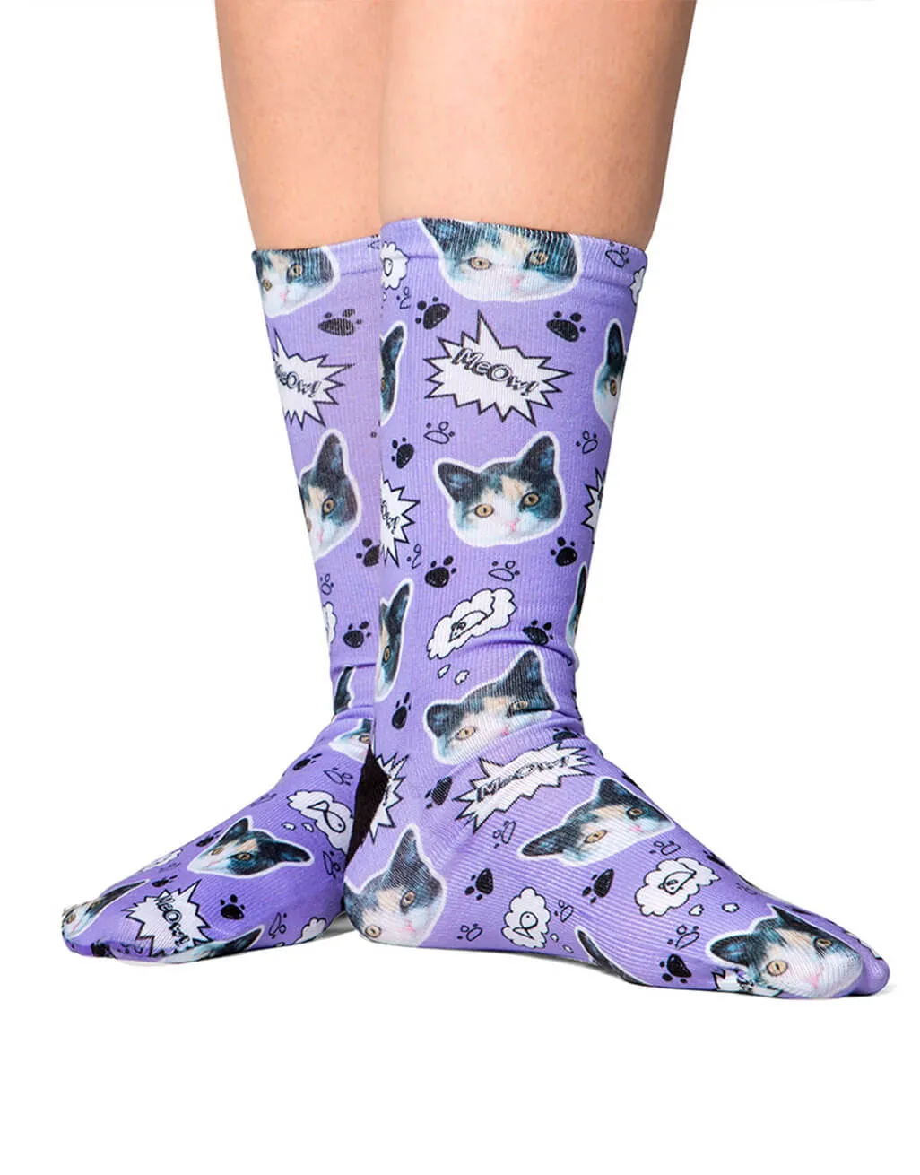 Your Cat Meow Socks sold by Super Socks