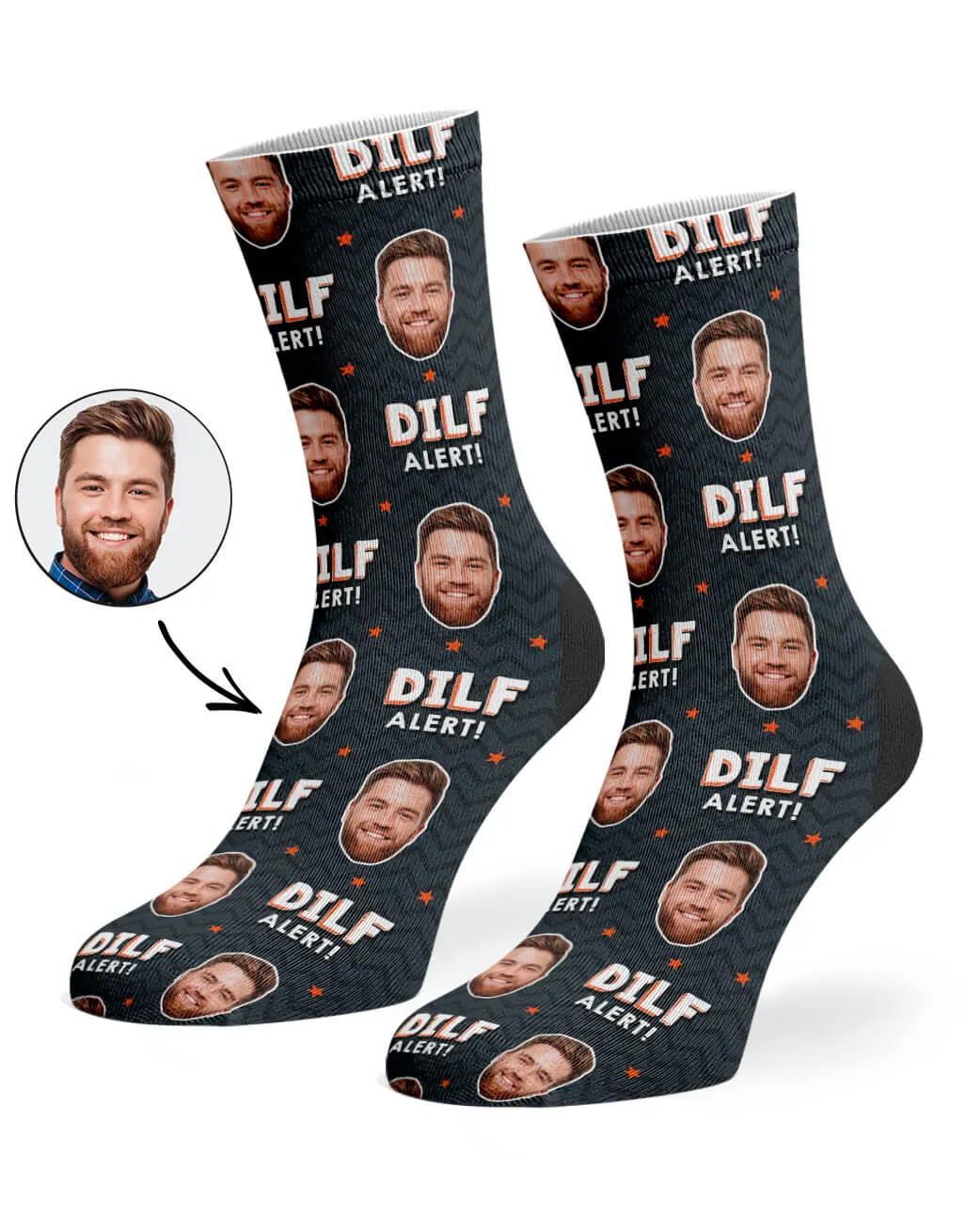 Dilf Alert Socks sold by Super Socks