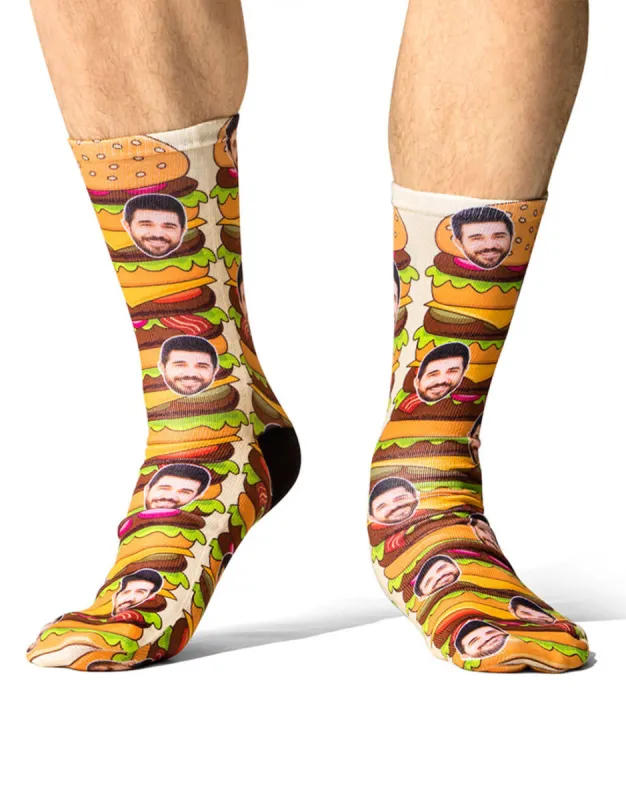 Burger Socks sold by Super Socks