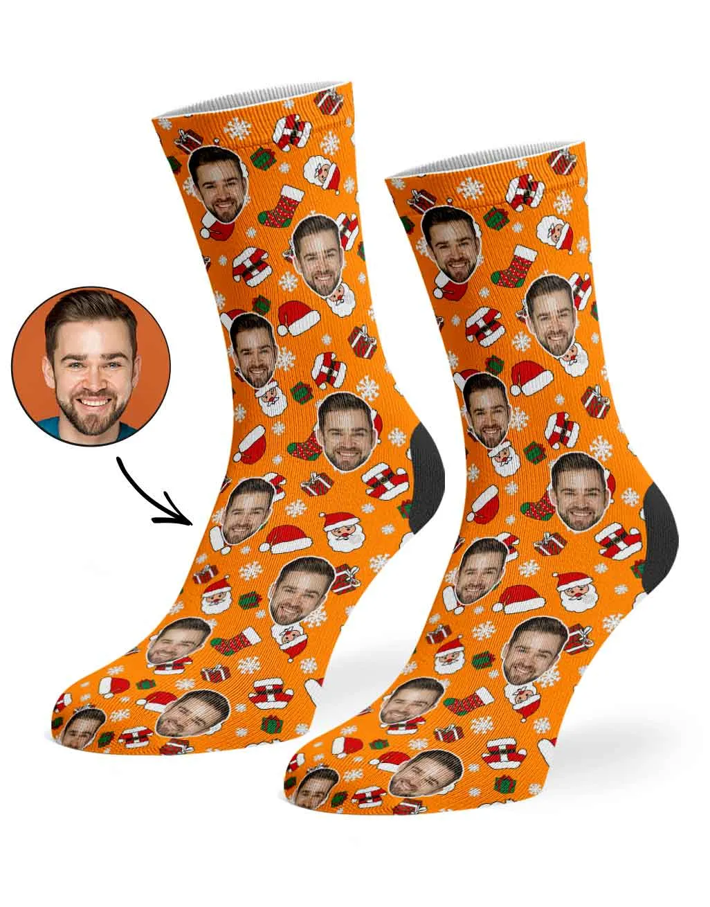 Santa Me Socks sold by Super Socks product image thumbnail 5