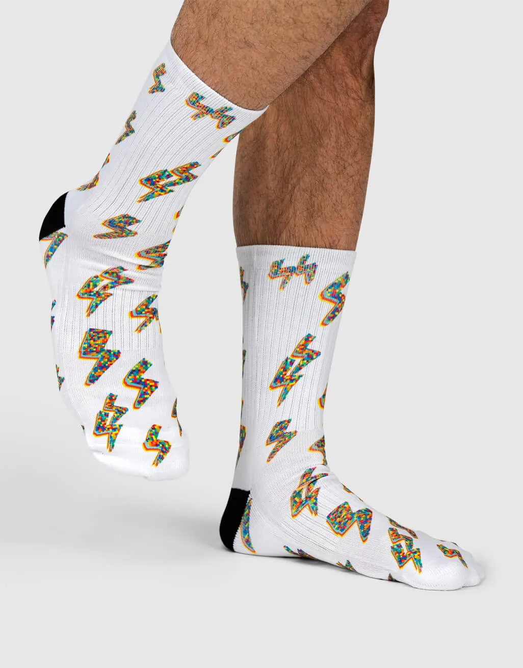 Pixel Bolt Socks sold by Super Socks product image thumbnail 3