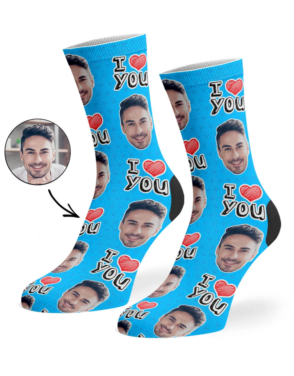 I Heart You Socks sold by Super Socks product image thumbnail 5