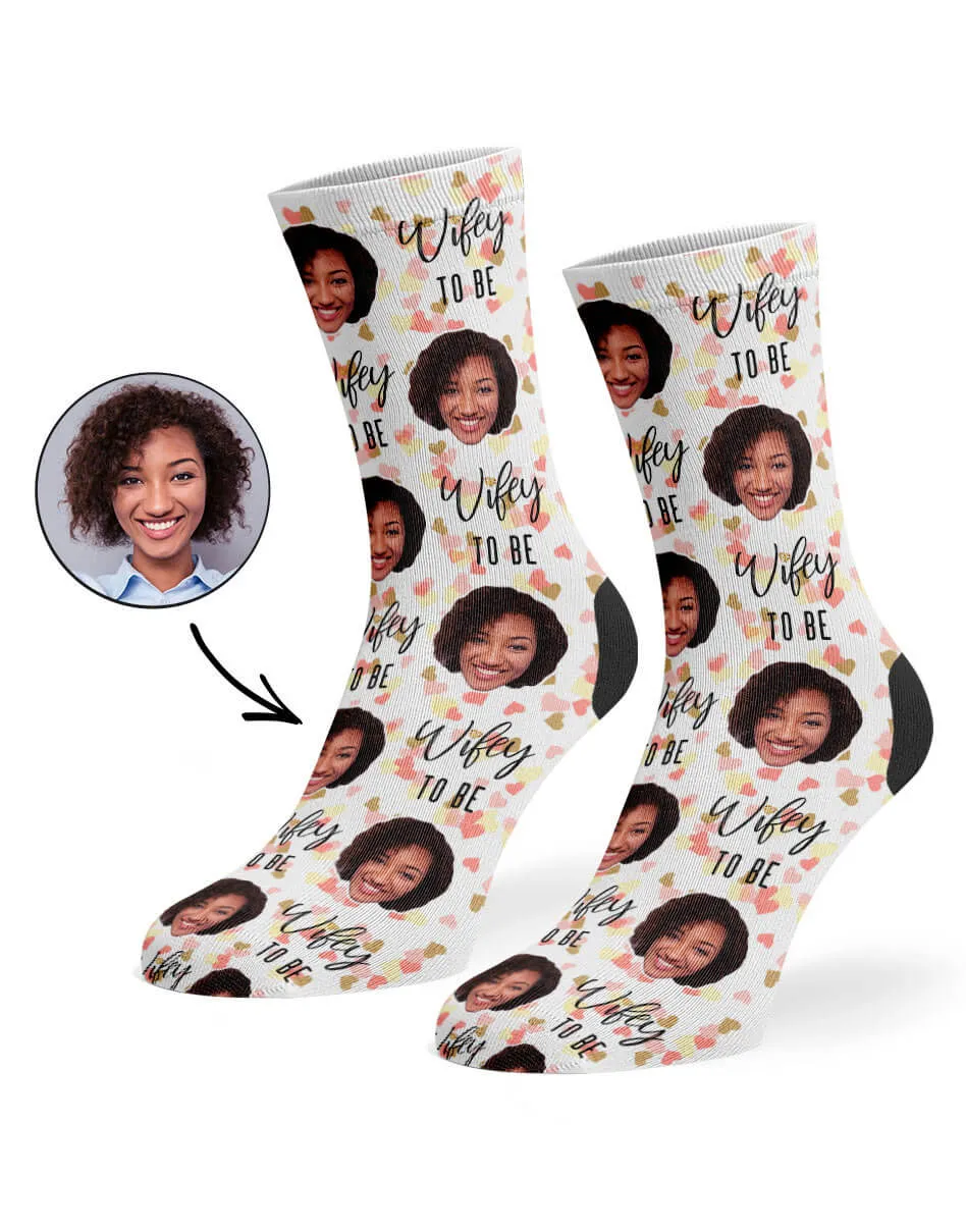 Wifey To Be Socks sold by Super Socks product image thumbnail 2