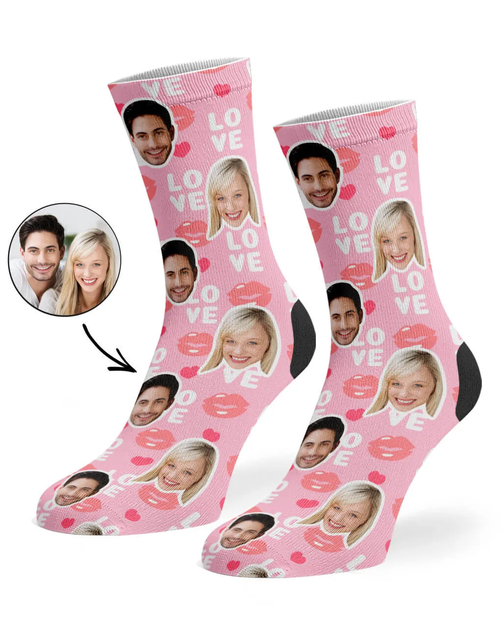 Love Lips Socks sold by Super Socks product image thumbnail 4