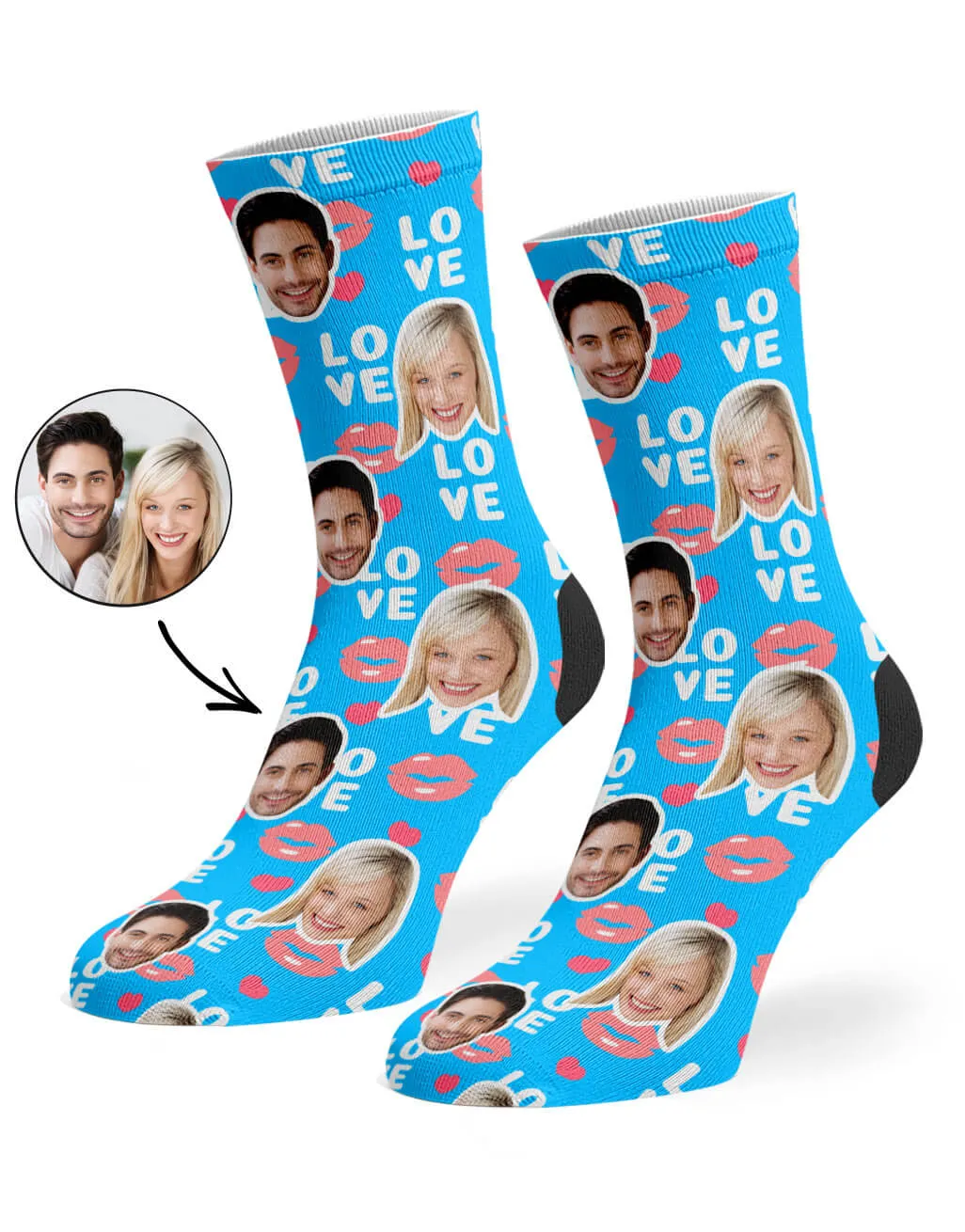 Love Lips Socks sold by Super Socks product image thumbnail 5