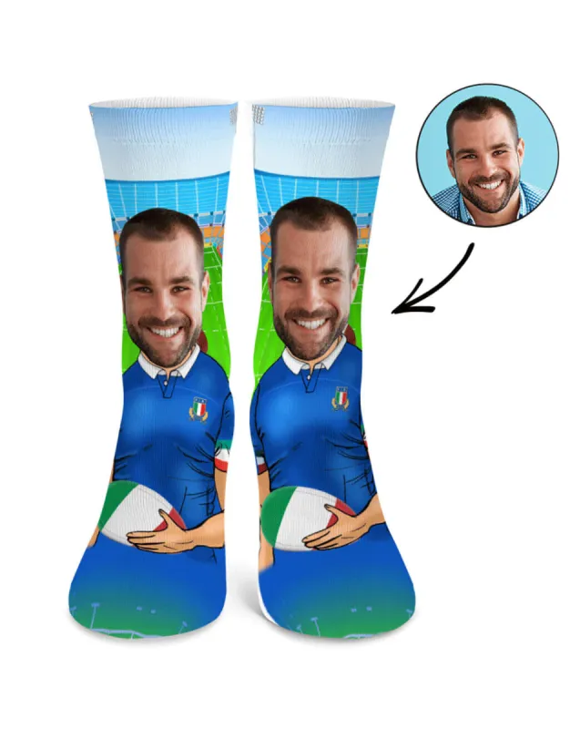 Rugby Player Italy Socks sold by Super Socks
