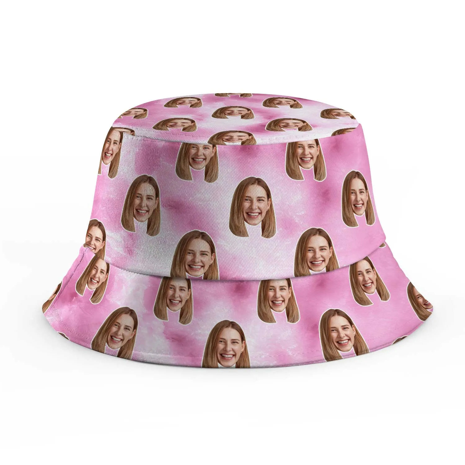 Tie Dye Pink Custom Bucket Hat sold by Super Socks