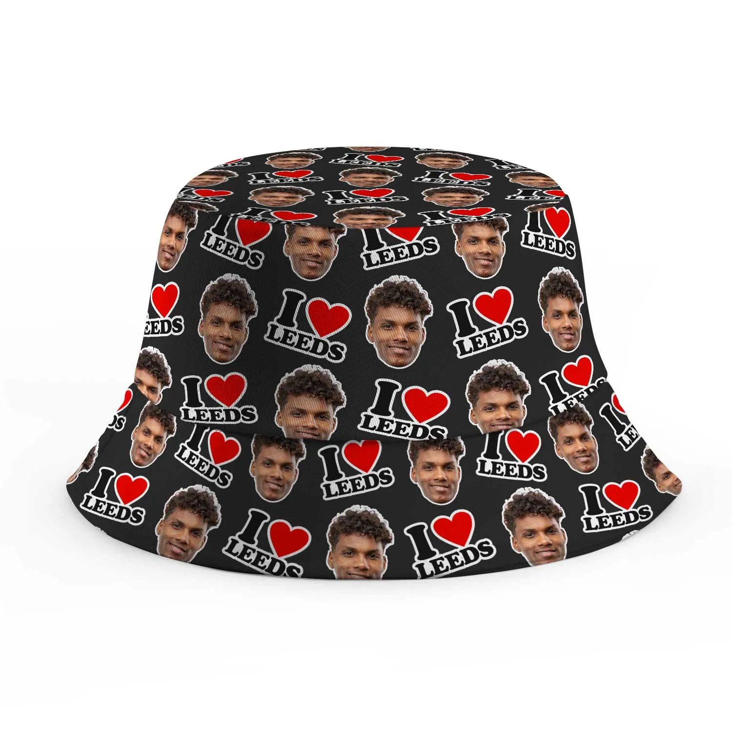 I Love Leeds Custom Bucket Hat sold by Super Socks product image thumbnail 5