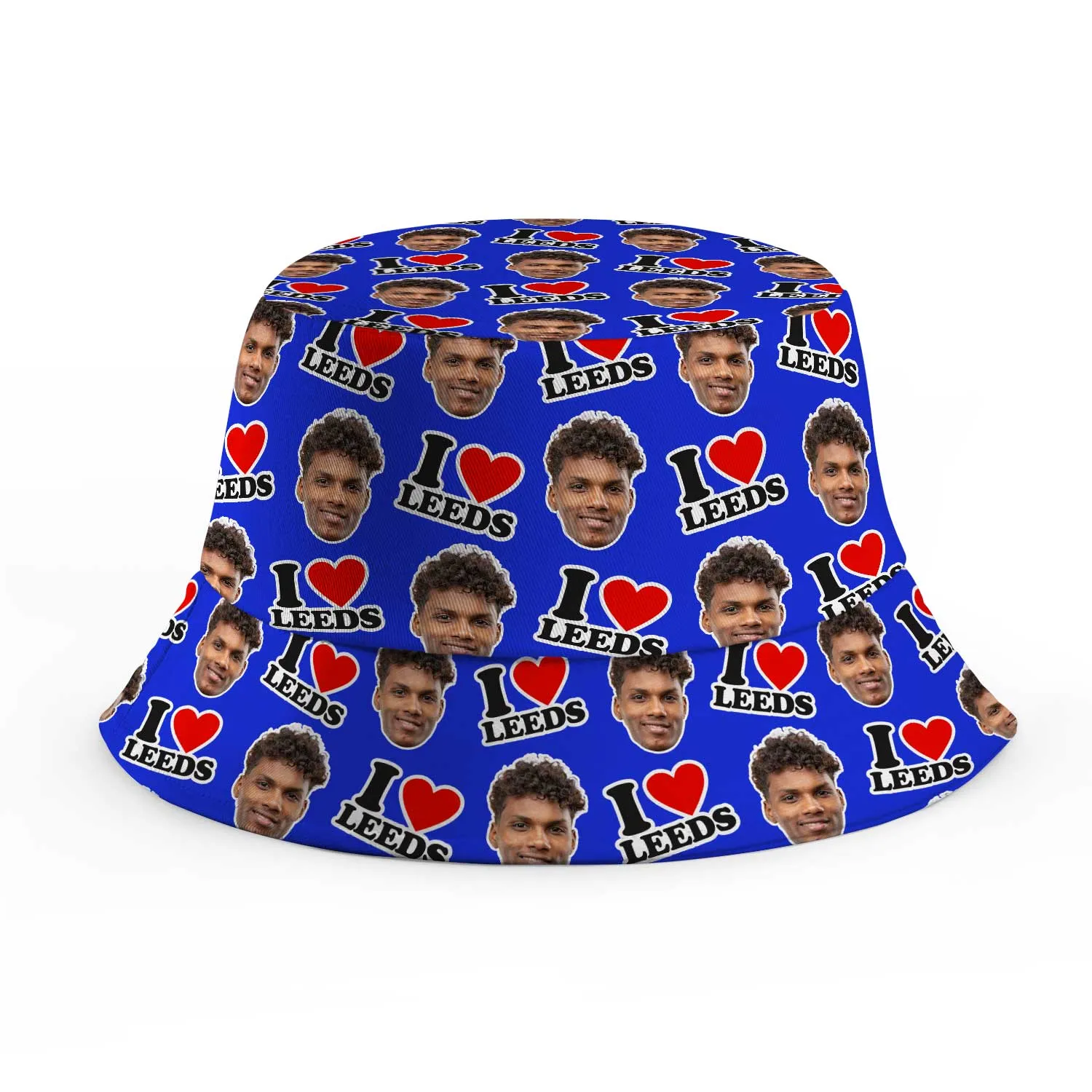 I Love Leeds Custom Bucket Hat sold by Super Socks