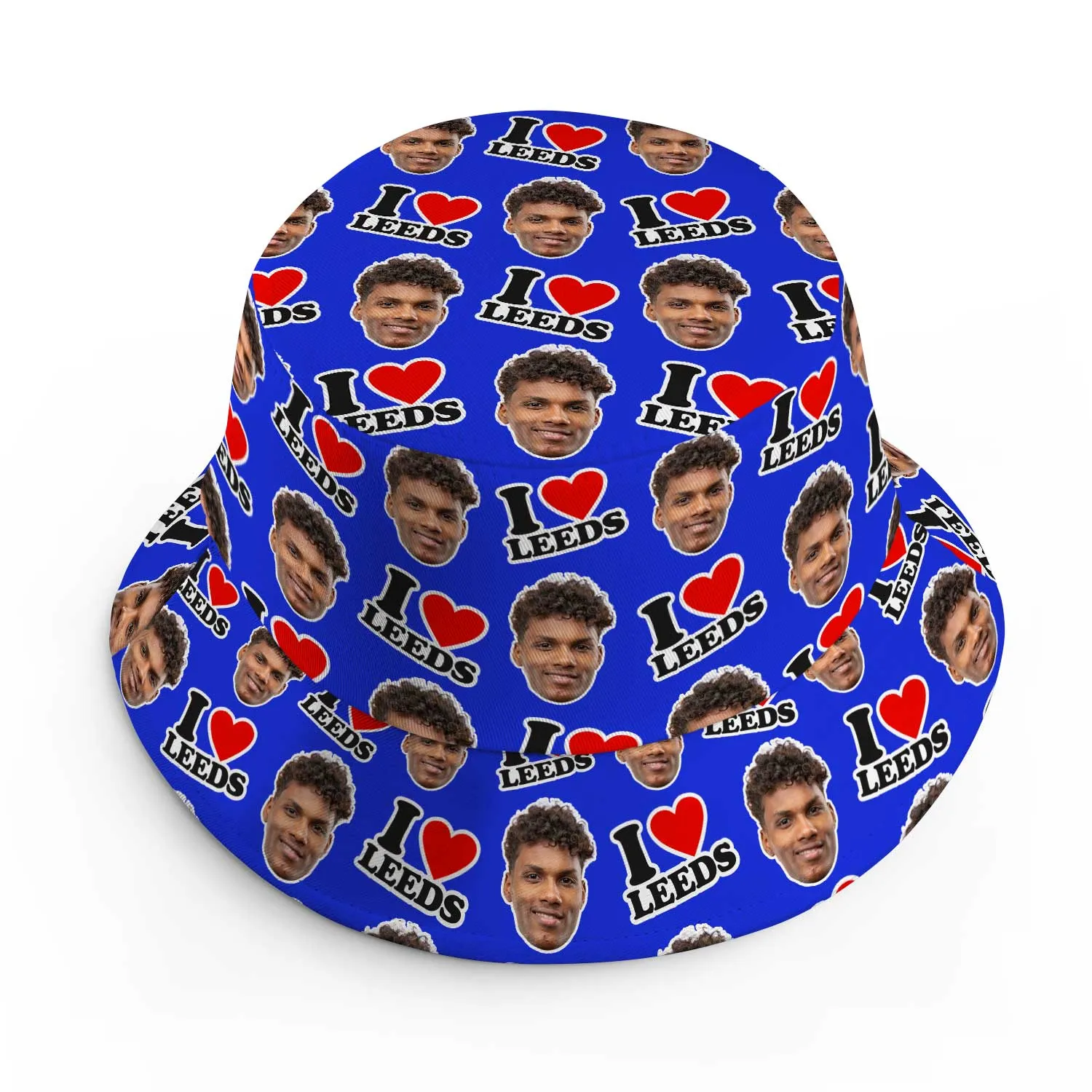 I Love Leeds Custom Bucket Hat sold by Super Socks product image thumbnail 2