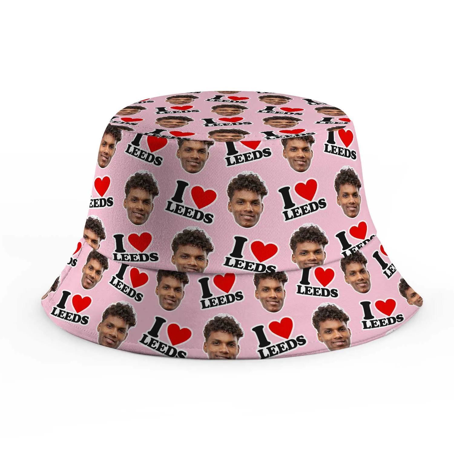 I Love Leeds Custom Bucket Hat sold by Super Socks product image thumbnail 4