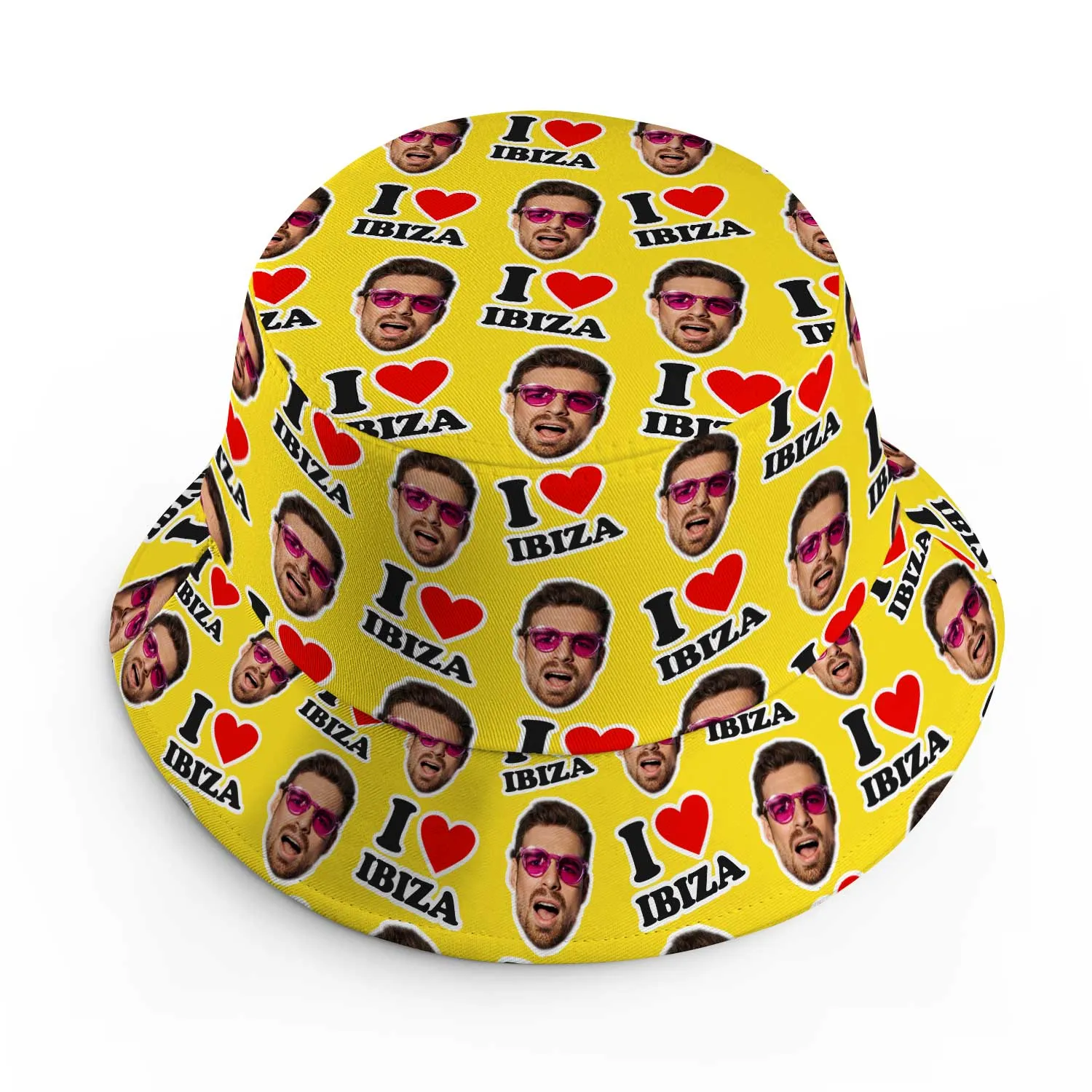 I Love Ibiza Custom Bucket Hat sold by Super Socks product image thumbnail 2
