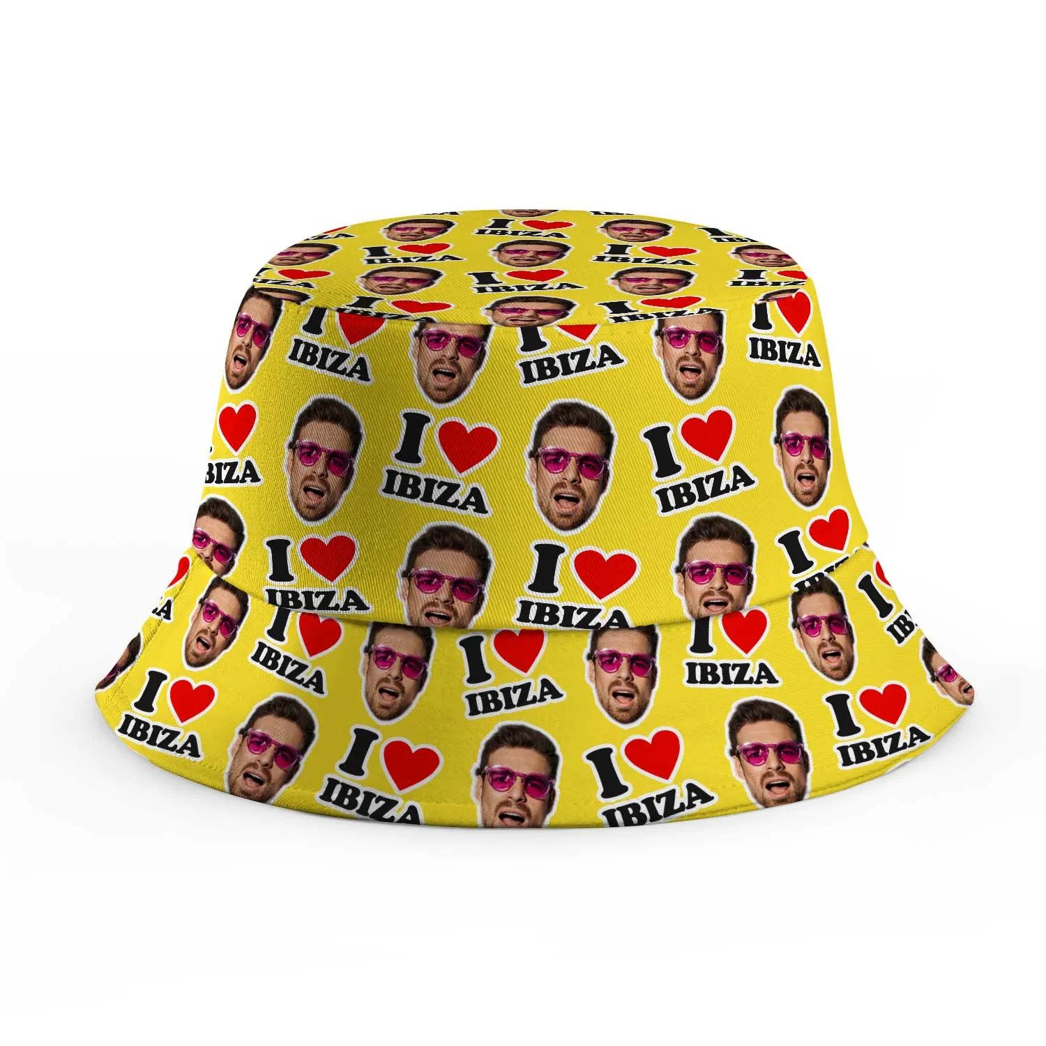 I Love Ibiza Custom Bucket Hat sold by Super Socks