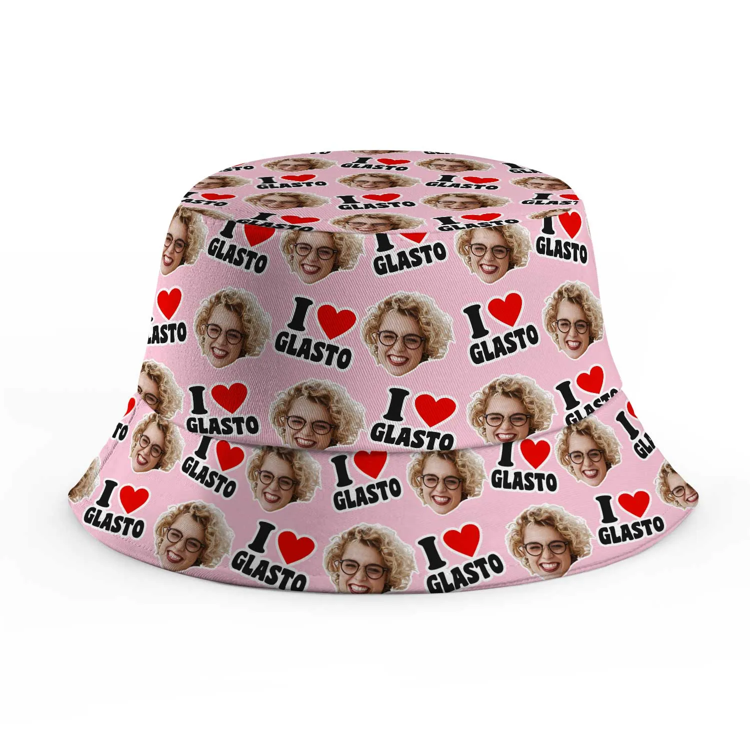 I Love Glastonbury Custom Bucket Hat sold by Super Socks product image thumbnail 5