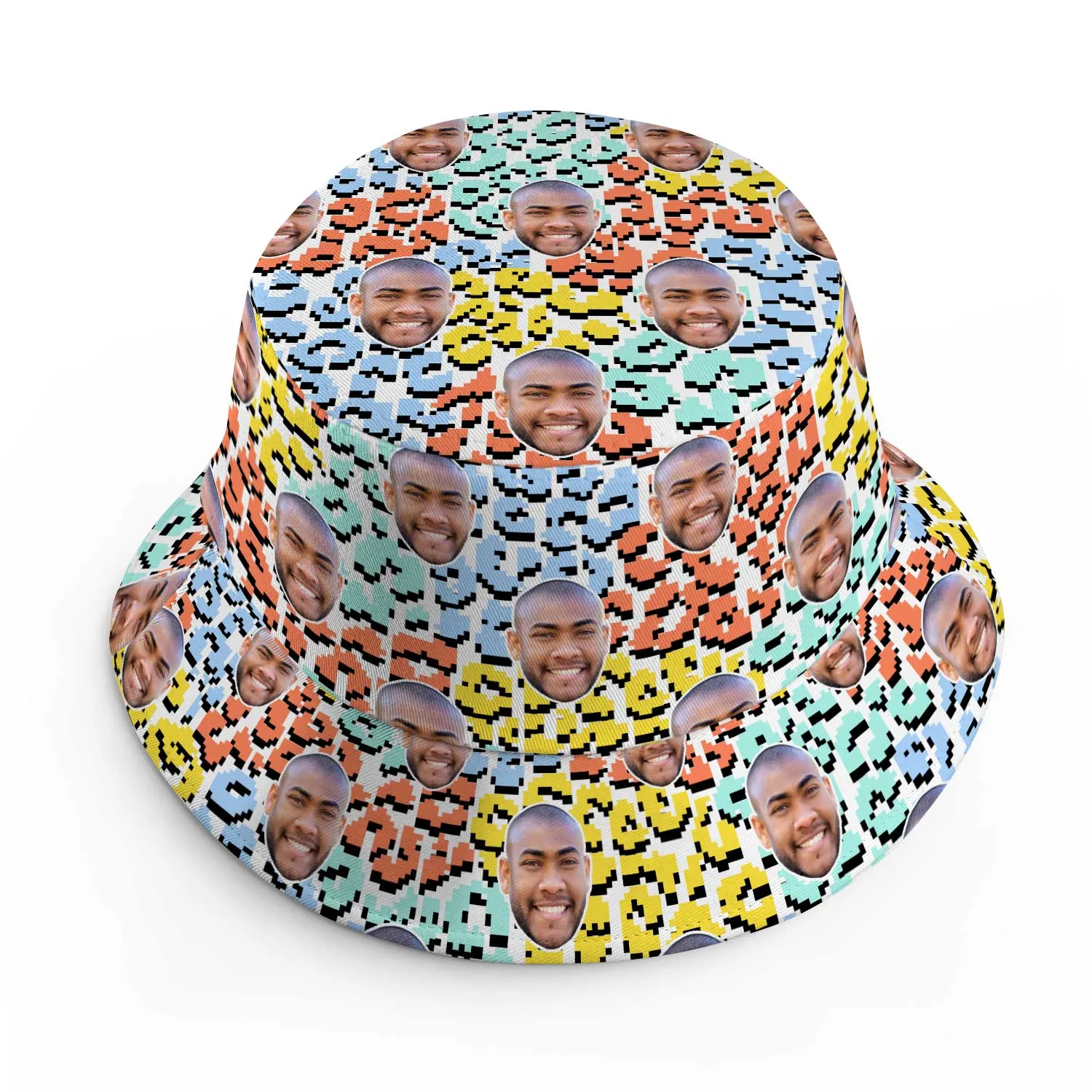 Funky Leopard Print Custom Bucket Hat sold by Super Socks product image thumbnail 2