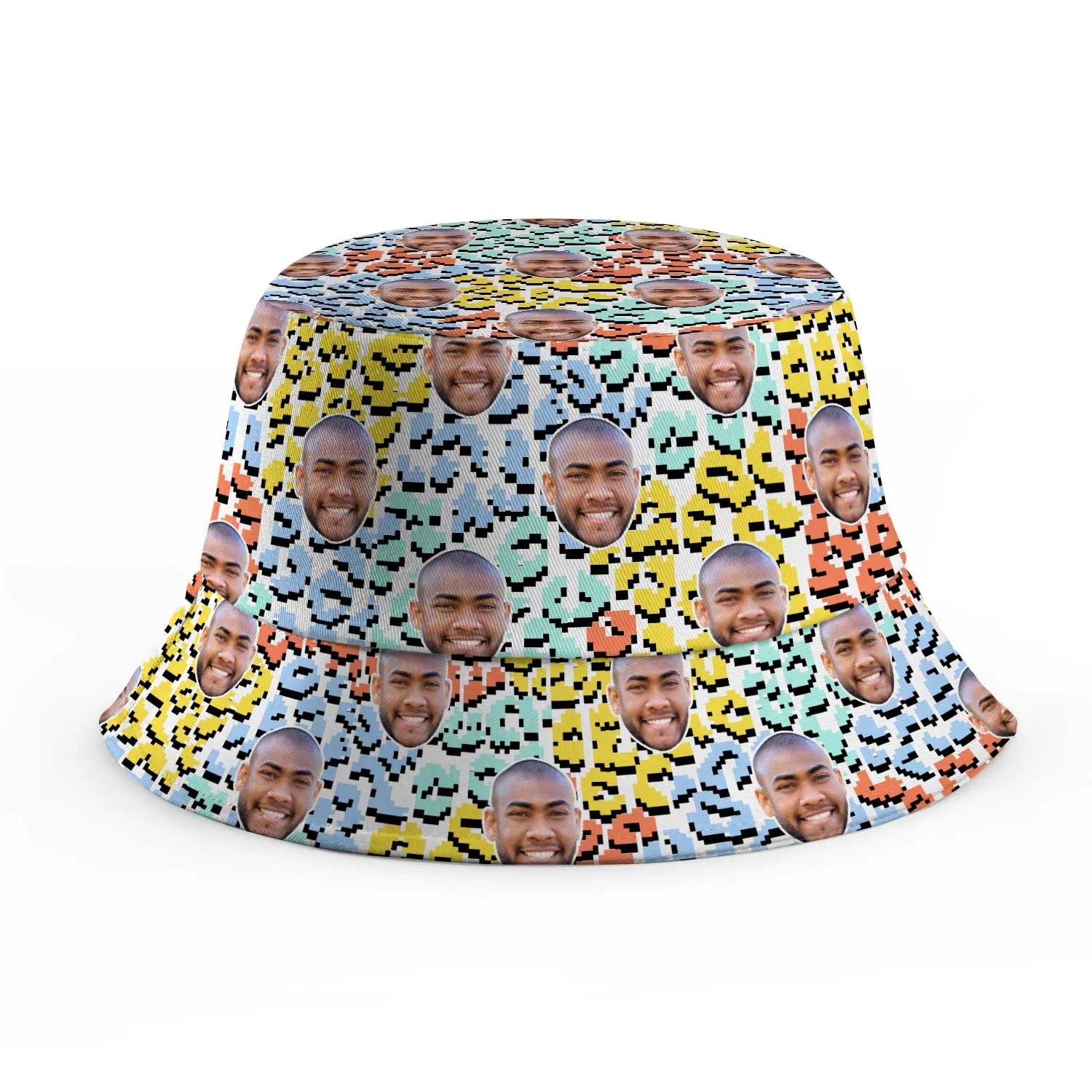 Funky Leopard Print Custom Bucket Hat sold by Super Socks