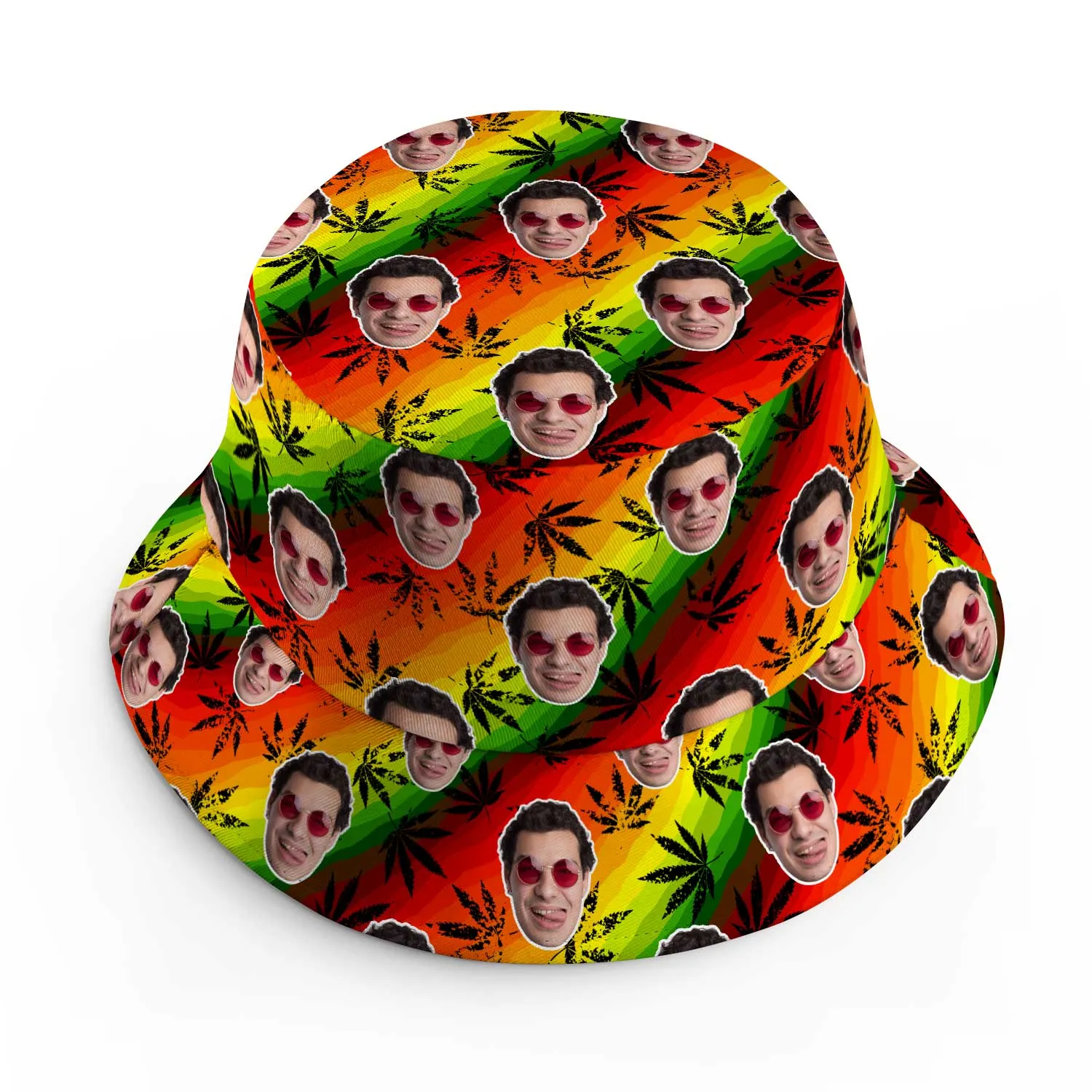 Weed Custom Bucket Hat sold by Super Socks product image thumbnail 2