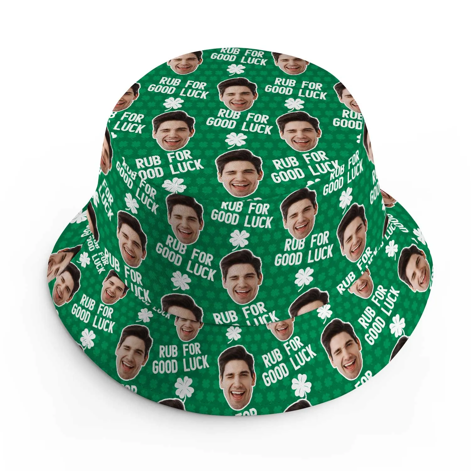 Rub For Good Luck Custom Bucket Hat sold by Super Socks product image thumbnail 2