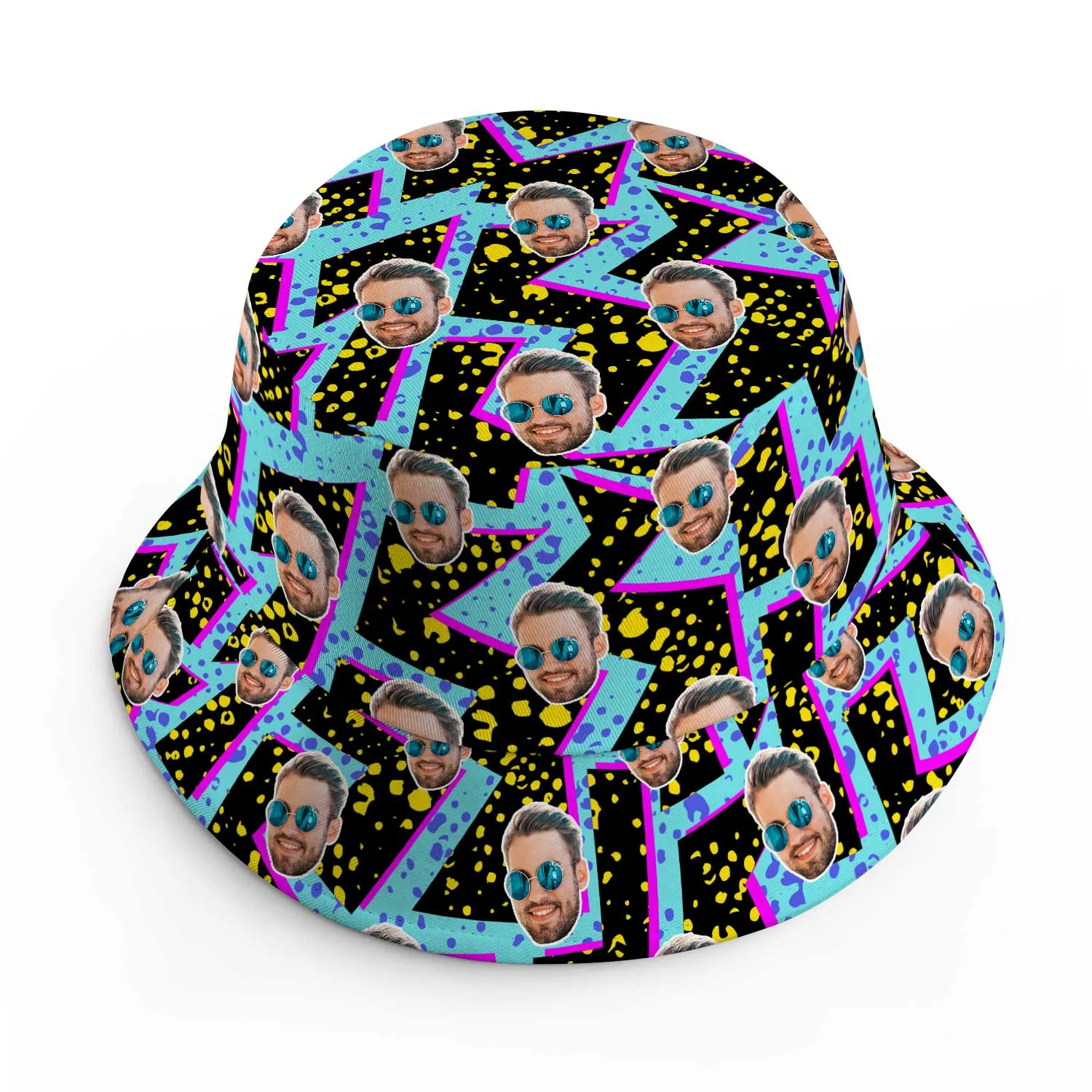 Retro Custom Bucket Hat sold by Super Socks product image thumbnail 2