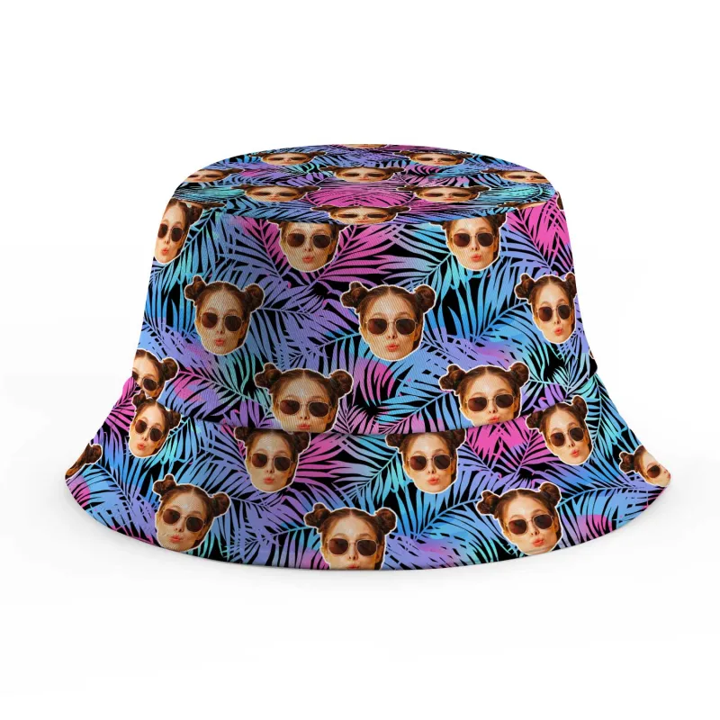 Neon Tropical Custom Bucket Hat sold by Super Socks
