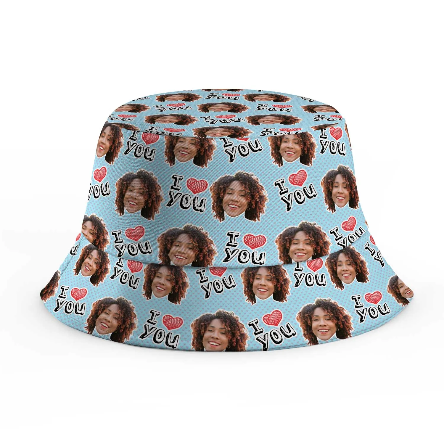 I Heart You Custom Bucket Hat sold by Super Socks product image thumbnail 2