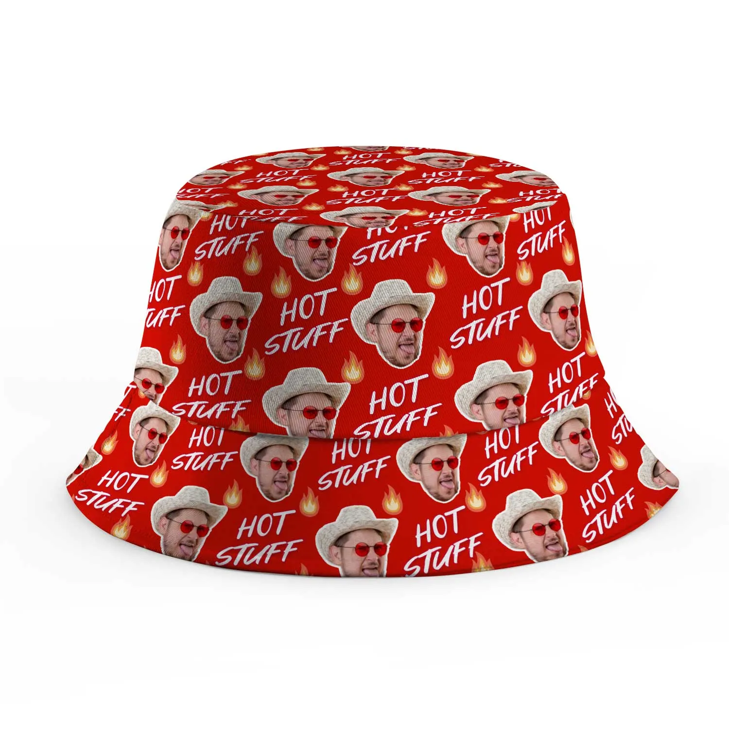 Hot Stuff Custom Bucket Hat sold by Super Socks product image thumbnail 4